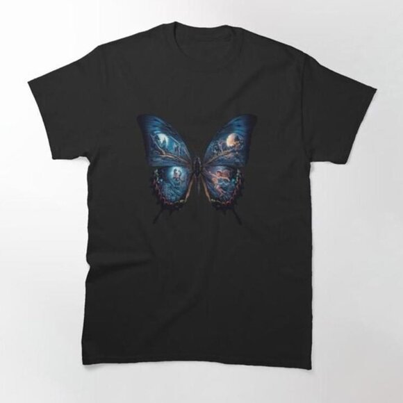 Posh M Other - Fantasy Nighttime Butterfly Classic T shirt 187